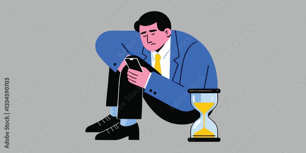 man in suit with gun