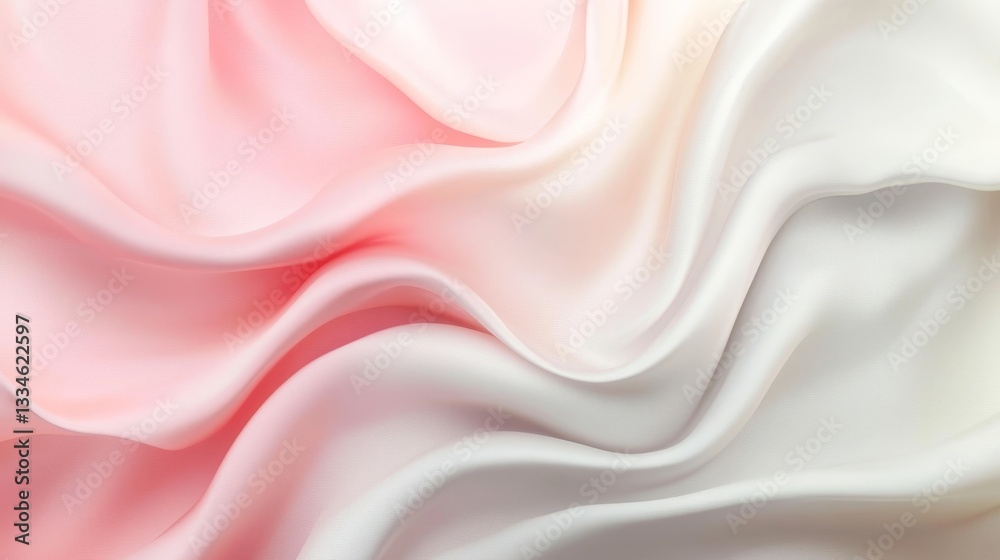 Naklejka premium Mild Gradient Background with Soft Blend of Pale Pink to Light Grey Colors Very Smooth