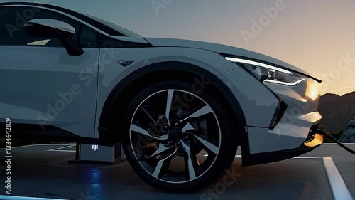 Wallpaper Mural charging electric vehicles in the city Torontodigital.ca