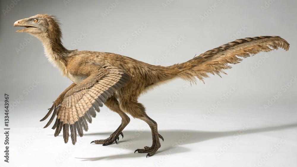 Obraz premium Epidexipteryx on studio background