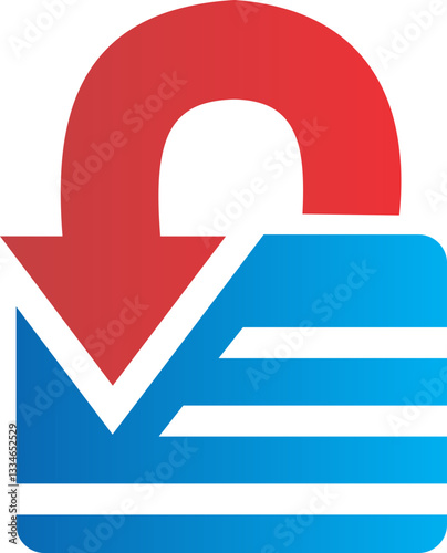 secure key  lock vector logo