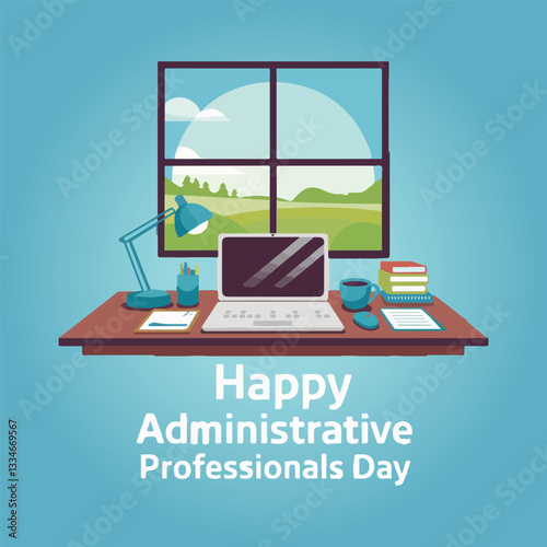 Administrative Professionals Day Vector Designs - Office Hero T-shirt, Thank You Typography, Poster, Sticker, Card, Animated GIF, Solid Color Office Illustrations