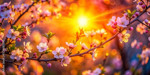 Spring Sunshine Warmth: Low Light Golden Hour Photography