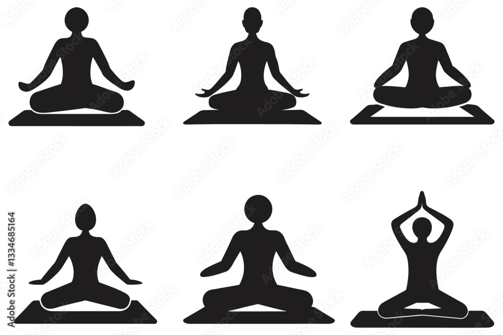 outline person practicing silhouette vector outline person practicing silhouette vector