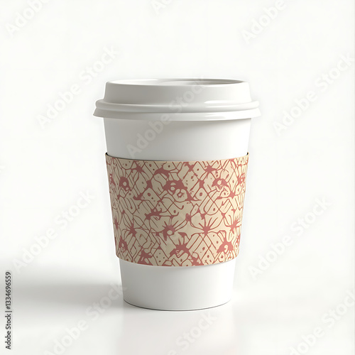 coffee cup isolated on white