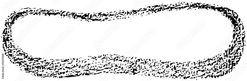 Grunge chalk, crayon texture abstract shape frame. Vector stock illustration isolated on background for design template text business presentation, highlight advertising, special offer. Grunge chalk, crayon texture abstract shape frame. Vector stock illustration isolated on background for design template text business presentation, highlight advertising, special offer.
