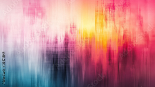 Futuristic Digital Design: Abstract Background with Soft Gradients, Neon Strokes and Minimalist Atmosphere that Conveys Energy and Technological Innovation – Generative AI