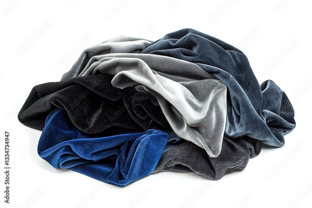 Luxurious Velvet Fabric Swatches Pile Texture, Drape, and Color Variations Luxurious Velvet Fabric Swatches Pile Texture, Drape, and Color Variations