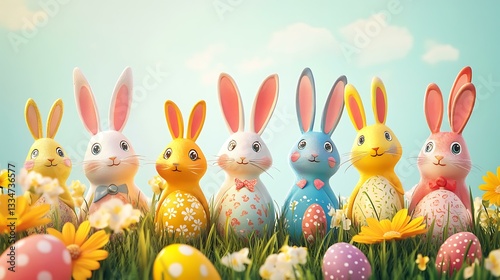 A leadership team evaluating the effectiveness of different Easter advertising channels