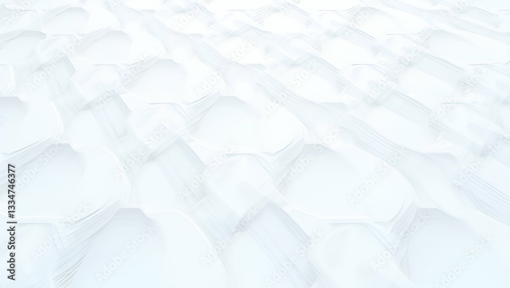 Obraz premium Generate seamless tile designs featuring VR controllers wavy data lines and white isolation for a sleek futuristic layout concept as VR controllers align with wavy data lines. Bold white isolation spo