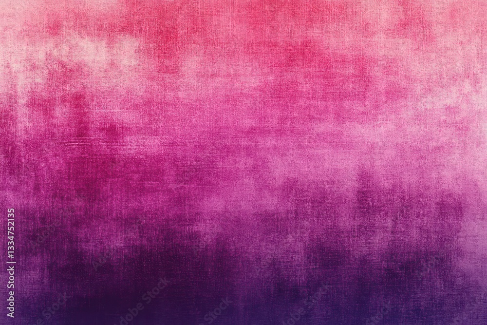 Fototapeta premium A retro-inspired gradient background with vibrant colors transitioning from soft pink to deep purple, complemented by a subtle grain texture.
