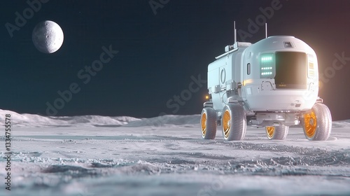 Smart Lunar Rover for Accessibility Customizable Seat Adjustments AI Terrain Adaptation on the Moon
