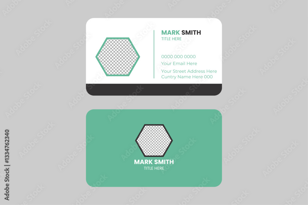 Modern Business Card Template Modern Business Card Template