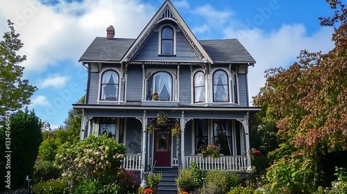 Victorian Era Home Architectural Beauty