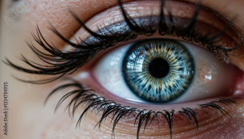 Animal Instincts: Visualize human eyes alongside animal eyes (e.g., a wolf or eagle), showcasing their unique irises and pupil shapes, creatively blended together.