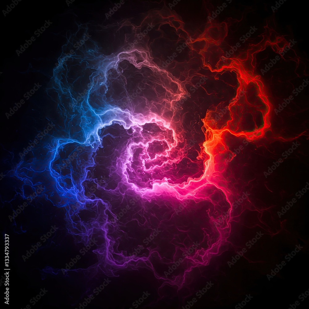 Obraz premium fiery number eight