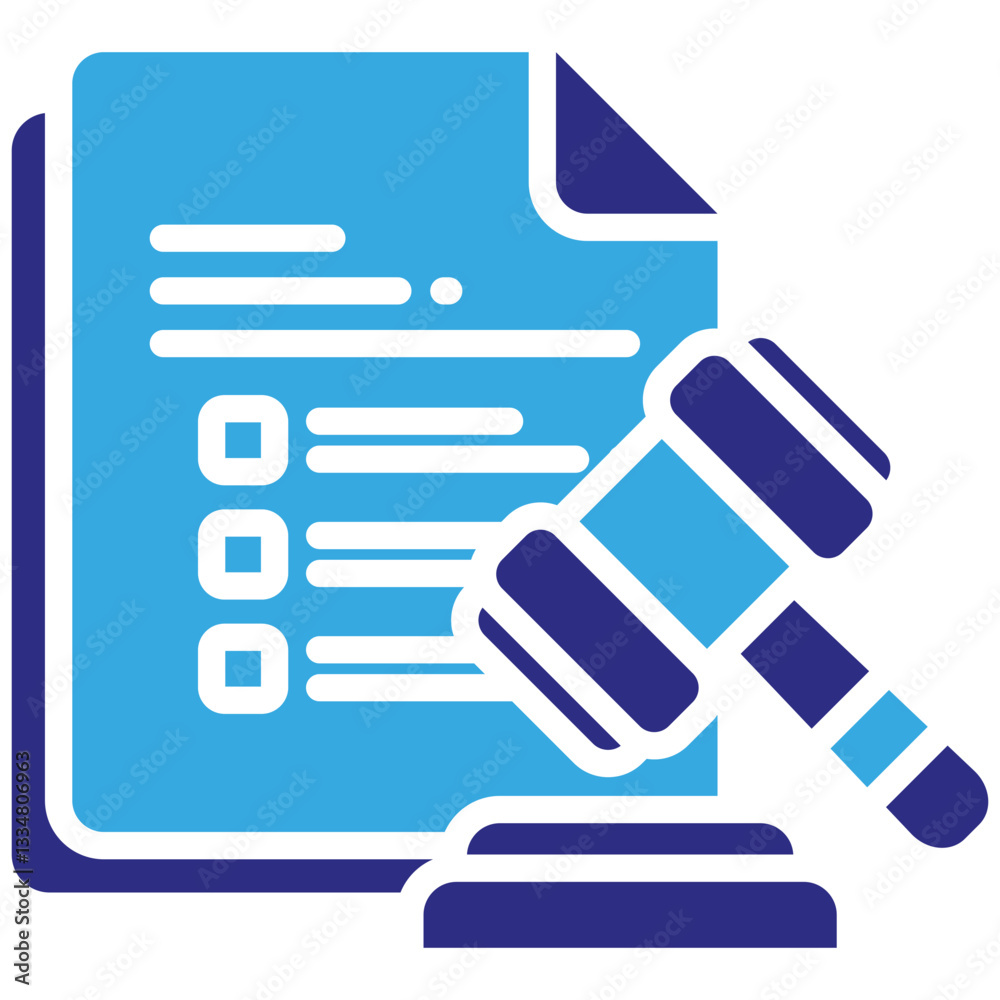 Penalty icon in Glyph Dual Color Style. Simple Vector Design. Simple Vector Glyph Icon Penalty icon in Glyph Dual Color Style. Simple Vector Design. Simple Vector Glyph Icon