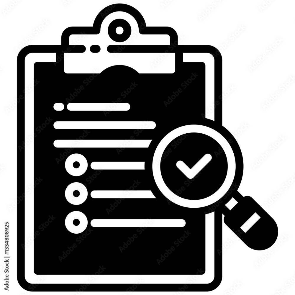 Audit icon in Mix Filled Style. Simple Vector Design. Simple Vector Outline Filled Icon Audit icon in Mix Filled Style. Simple Vector Design. Simple Vector Outline Filled Icon