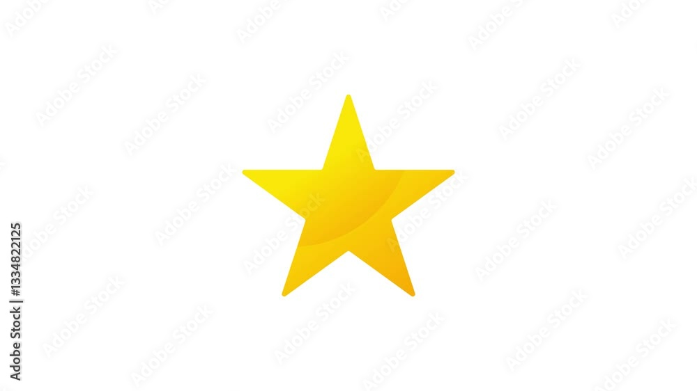 Neon effect star customer product review icon animation video. Yellow star flat icon for video. Quality, light, lighting effect, motion, spark, customer rating, feedback black and white background Neon effect star customer product review icon animation video. Yellow star flat icon for video. Quality, light, lighting effect, motion, spark, customer rating, feedback black and white background