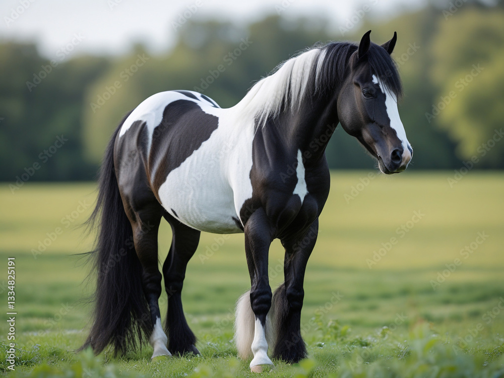 Horse on the meadow Horse on the meadow