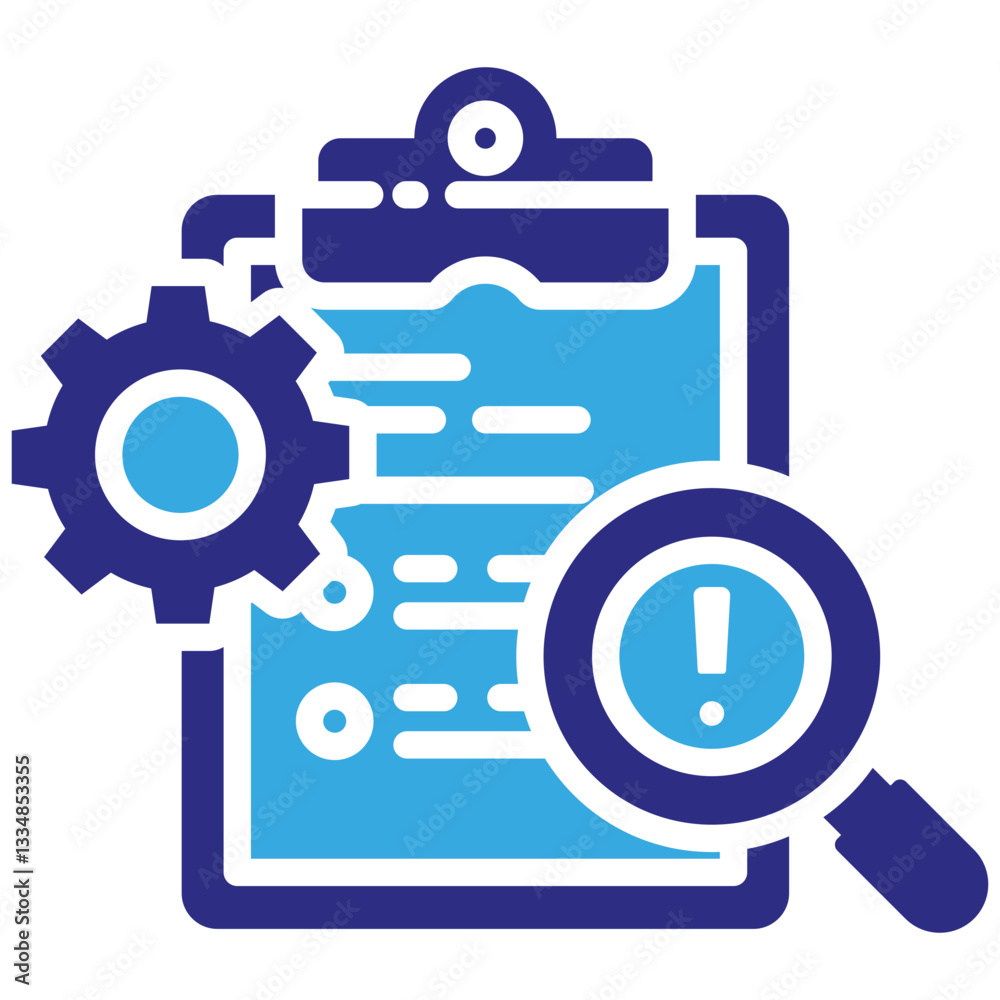 Risk Control icon in Glyph Dual Color Style. Simple Vector Design. Simple Vector Glyph Icon Risk Control icon in Glyph Dual Color Style. Simple Vector Design. Simple Vector Glyph Icon
