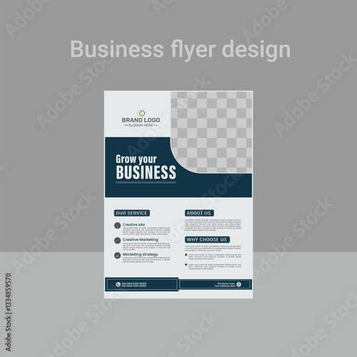 Modern Business Flyer Design for Growth