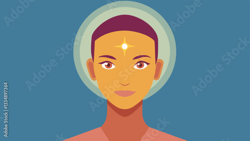 Radiant Glow A portrait of a person with a radiant glow after treatment with an emphasis on the cheekbones and forehead showcasing a beautifully smooth surface.