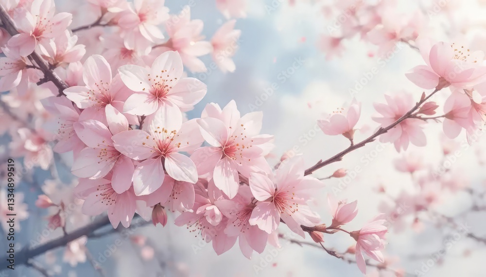 Obraz premium Cherry Blossom Spring