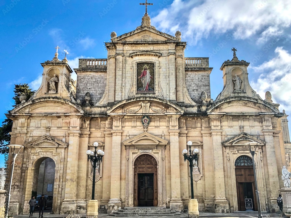 Fototapeta premium St Agatha church in Rabat, Malta