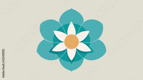 Mindfulness Flower A large flower with labeled petals that include practices like breathing gratitude focus and selfcompassion representing different coping strategies.