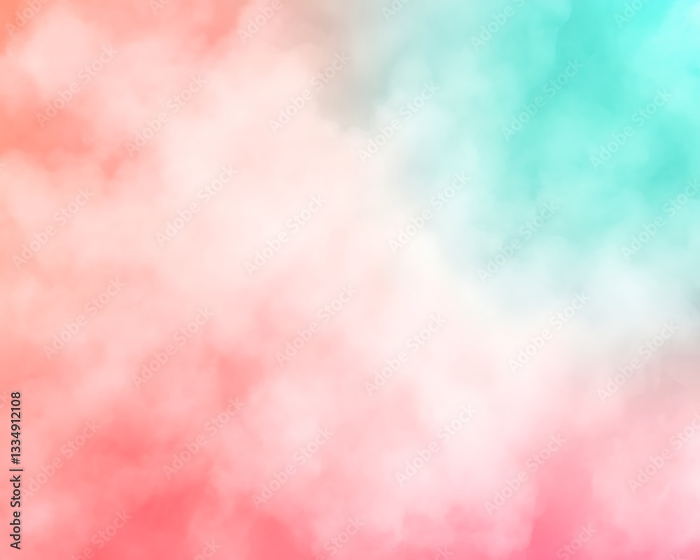 Abstract watercolor painting features hues of vibrant and gentle colors together Abstract watercolor painting features hues of vibrant and gentle colors together