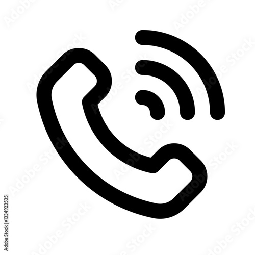 Call Simple Line Icon. Single icon, line vector icon