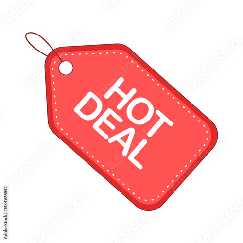 hot deal label tag