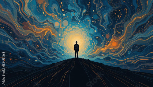 abstract fractal background