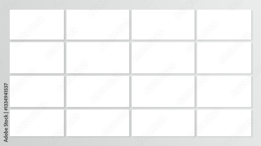 Set Photo collage frame template. Moodboard layout. Album brandboard. Photo montage design. Vector set editable Set Photo collage frame template. Moodboard layout. Album brandboard. Photo montage design. Vector set editable