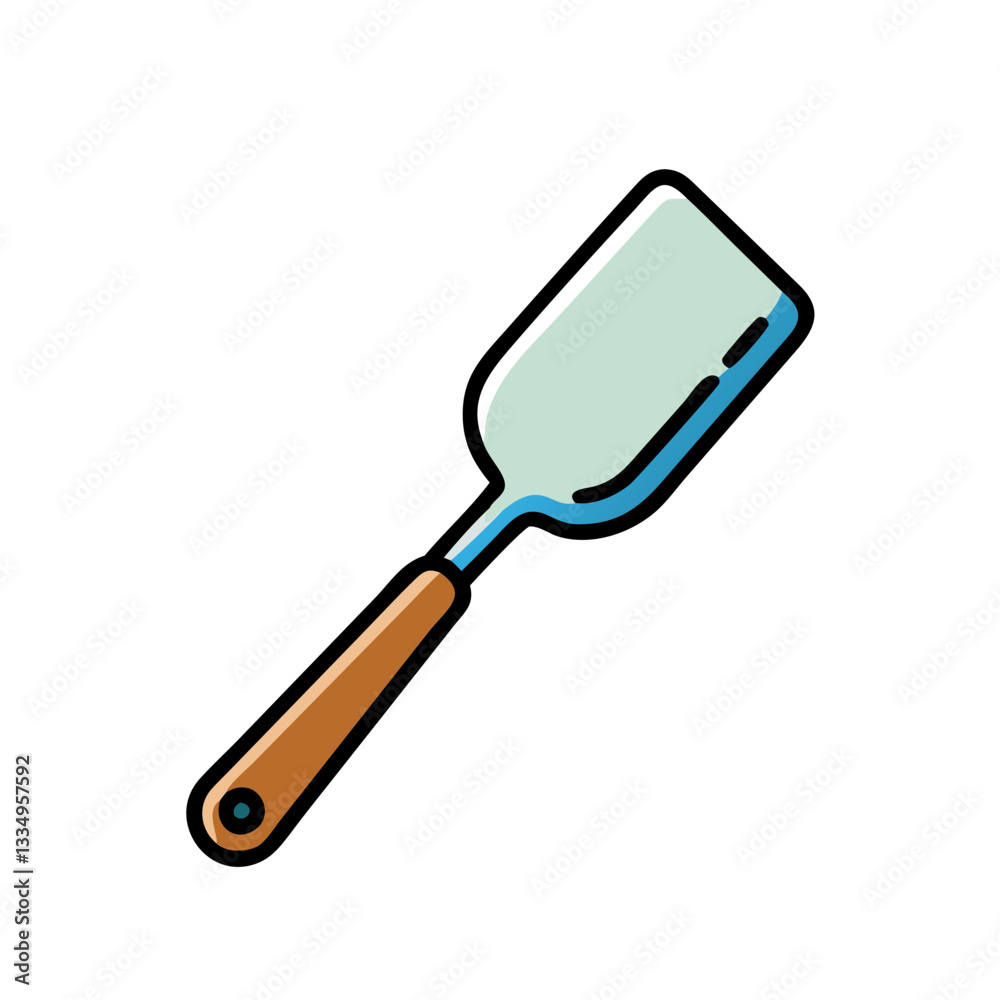 spatula colored icon on transparent background
spatula colored icon on transparent background