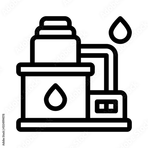desalination line icon