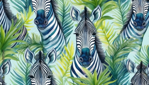 zebra in the wild