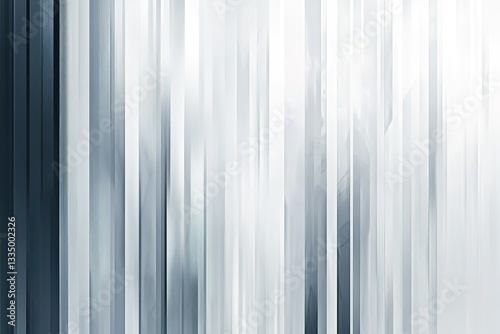 Abstract vertical stripes of grey white and blue creating a modern background