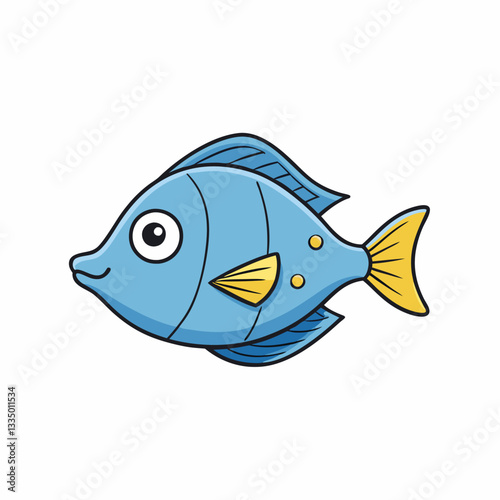 fish on a white background
