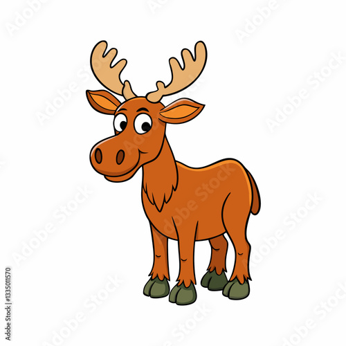 reindeer with red nose