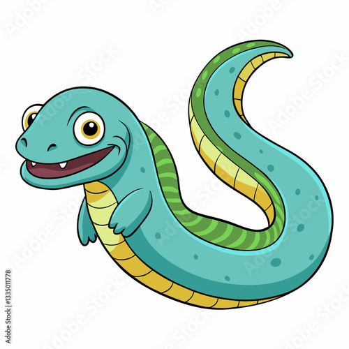 cartoon snake cartoon