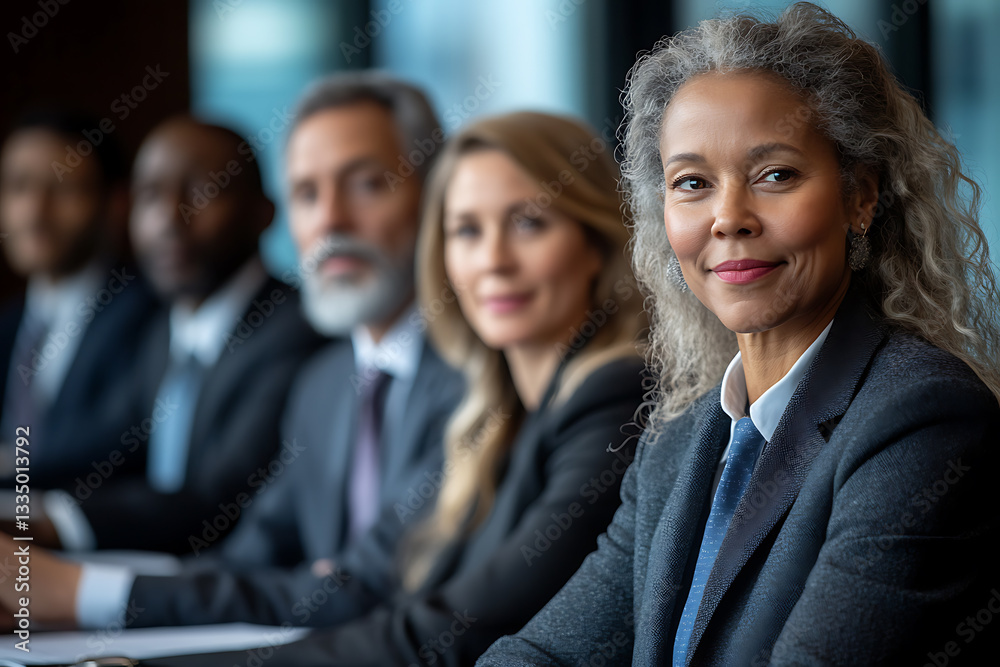 A diverse group of business executives engaged in a morning meeting in a modern office setting, showcasing collaboration, teamwork, and professional interaction. A diverse group of business executives engaged in a morning meeting in a modern office setting, showcasing collaboration, teamwork, and professional interaction.