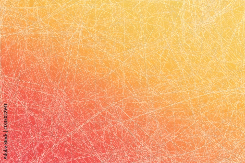 Fototapeta premium Abstract Orange and Yellow Cracked Texture Background