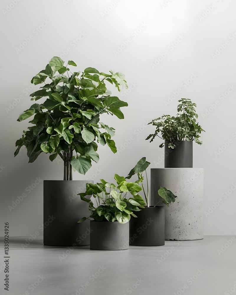 Fototapeta premium plant in a pot