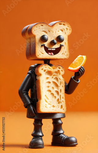 statue of a toast 