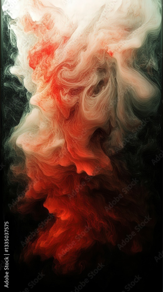 Fototapeta premium Abstract Liquid Art Forms: A Stunning Display of Color and Movement