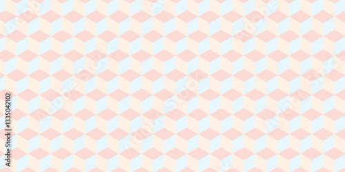 simple geometric pattern design with pastel colors. seamless pattern design