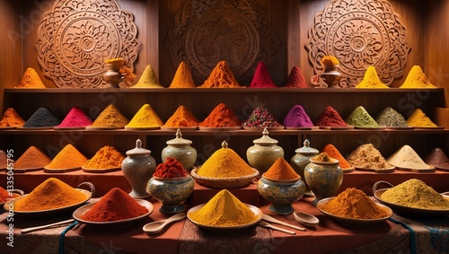 Exotic Spice Market: Vibrant Traditional Flavors