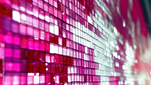 Stunning Pixelated Wall Art in Vibrant Colors